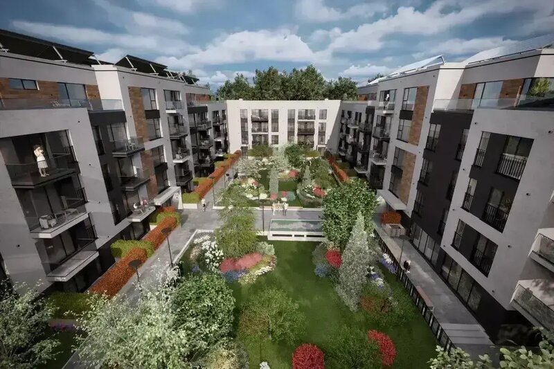 Mosilor Garsoniera cu terasa, gata de mutare - ansamblu nou Icon Garden